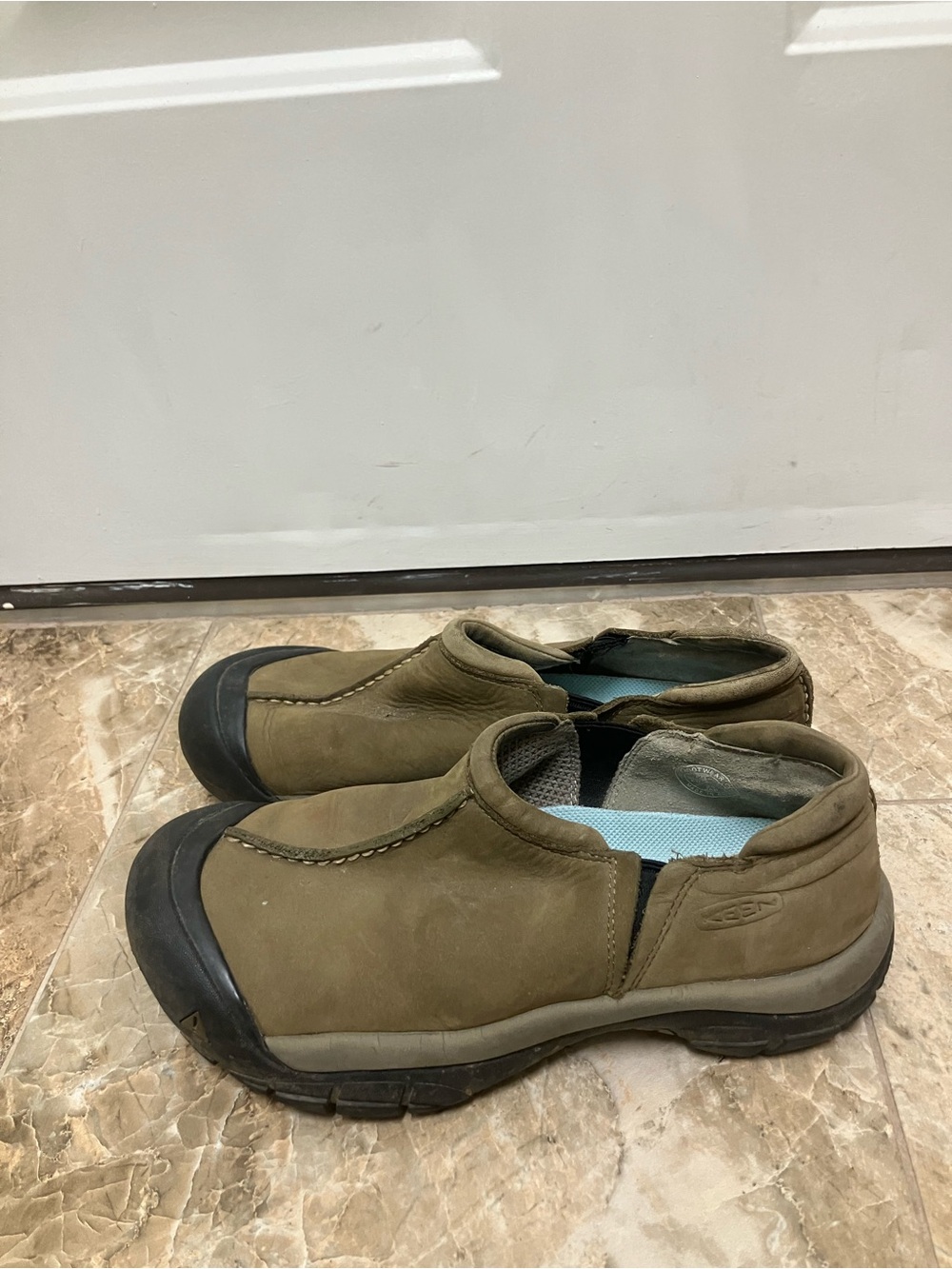 Keen Brixen Low Waterproof Slip-on Insulated Soft Toe Work Shoes